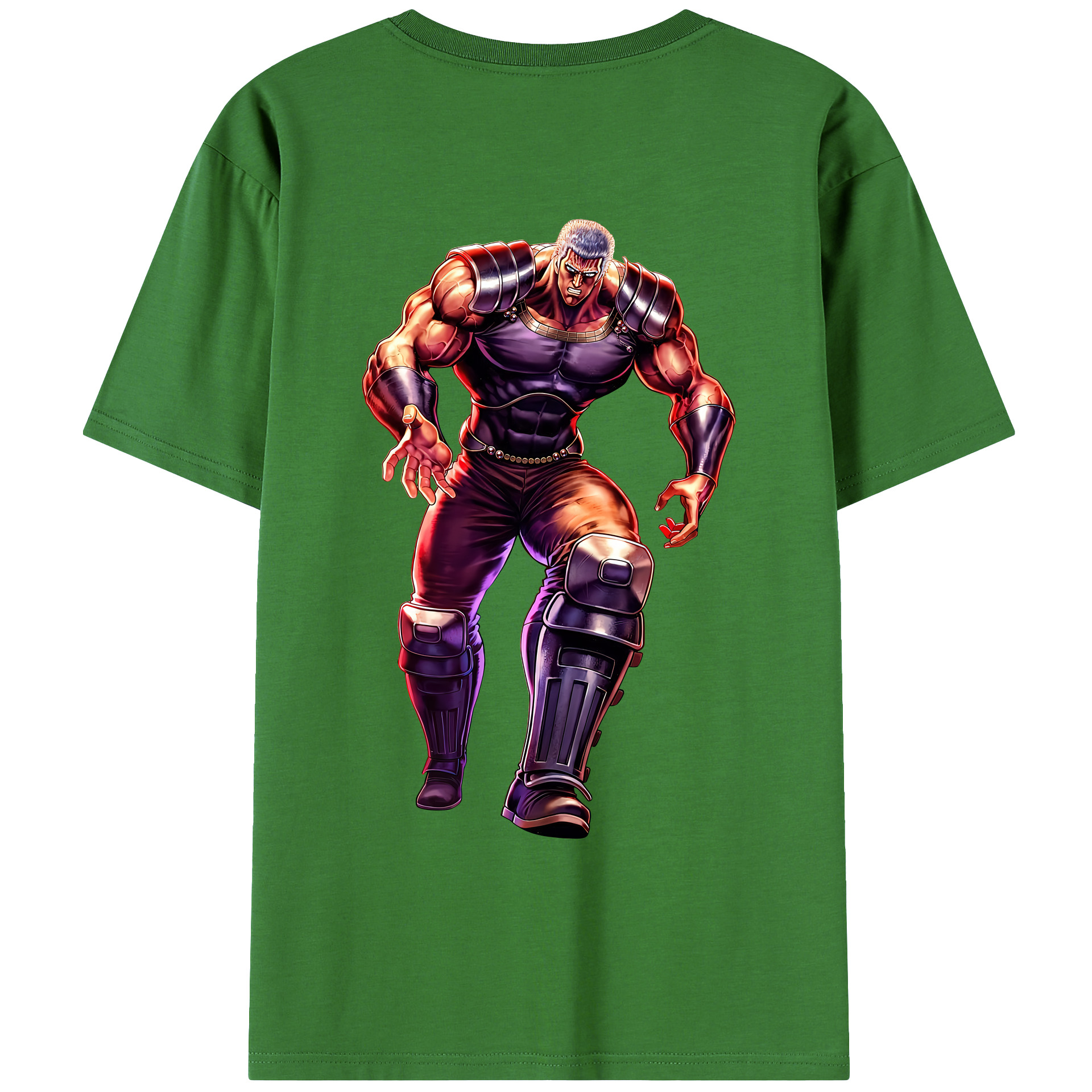 （画像用） 北斗の拳 Fist of the North Star レディース半袖Tシャツ(バックプリント)